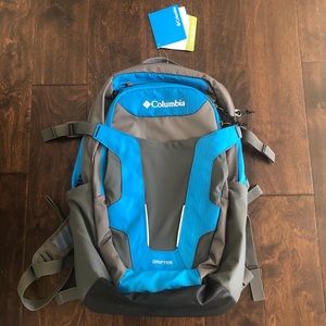 Columbia Drifter blue and gray backpack - NWT!